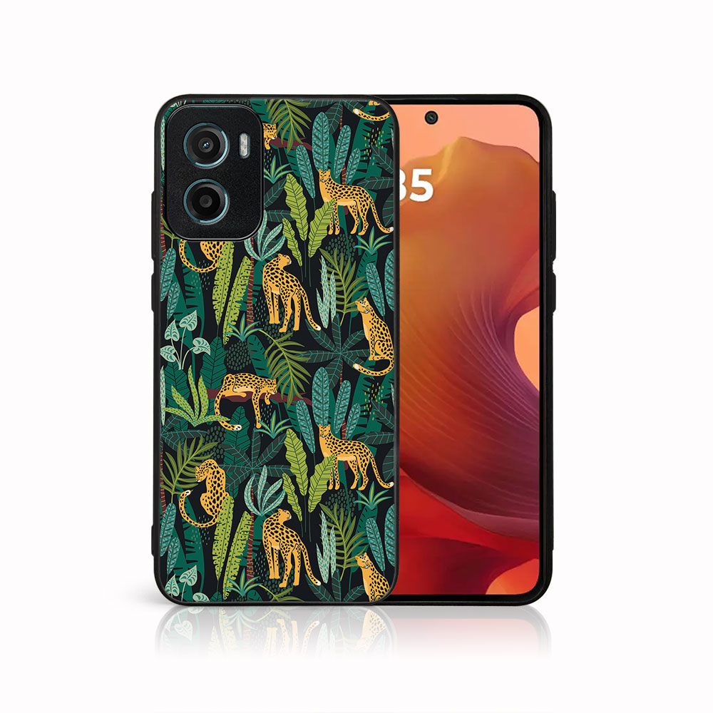MY ART Ochranný kryt pro Motorola Moto G05 / Moto E15 LEOPARD (239)