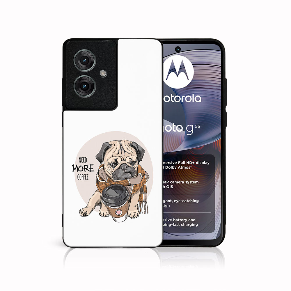 Levně MY ART Ochranný kryt pro Motorola Moto G55 5G MORE COFFEE (184)