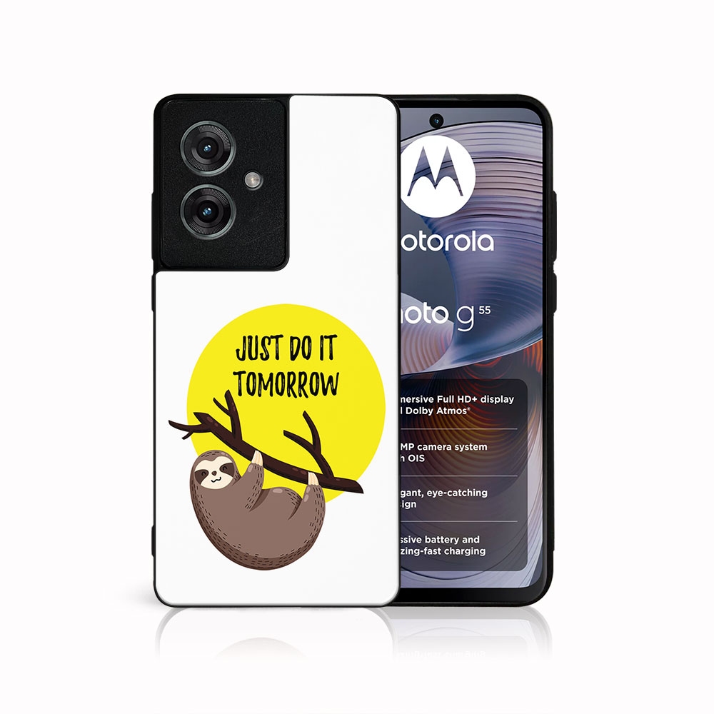Levně MY ART Ochranný kryt pro Motorola Moto G55 5G SLOTH (188)