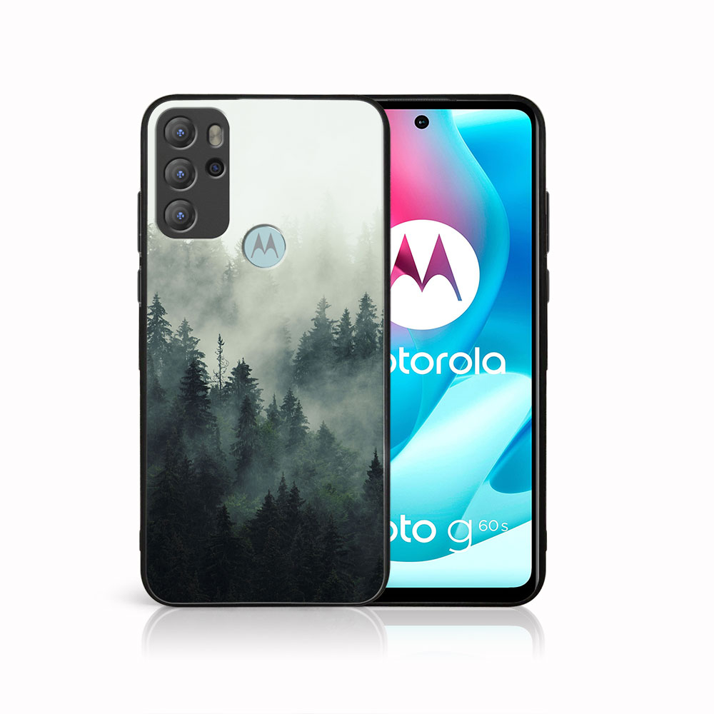 Levně MY ART Silikonový obal Motorola Moto G60s FOREST (003)