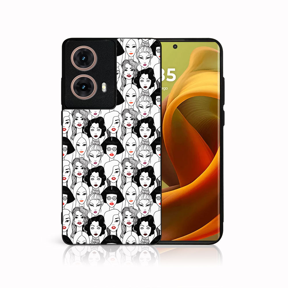 Levně MY ART Ochranný kryt pro Motorola Moto G85 5G LIPSTICK (174)