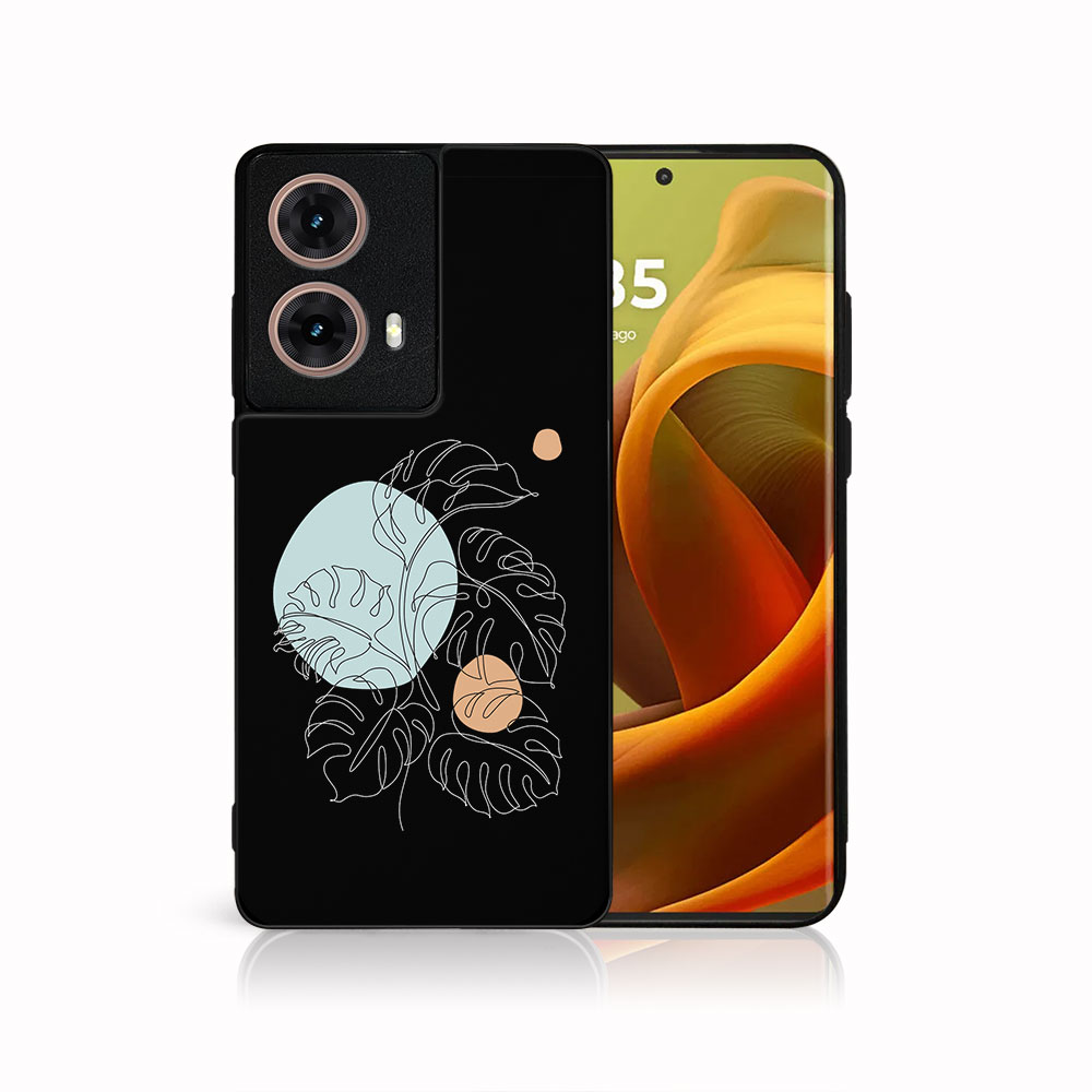 Levně MY ART Ochranný kryt pro Motorola Moto G85 5G MONSTERA (194)