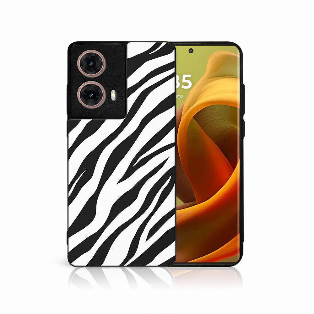 Levně MY ART Ochranný kryt pro Motorola Moto G85 5G ZEBRA (237)