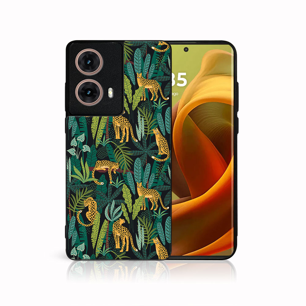 Levně MY ART Ochranný kryt pro Motorola Moto G85 5G LEOPARD (239)