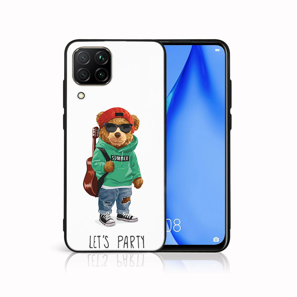 Levně MY ART Ochranný kryt pro Huawei P40 Lite BEAR (177)