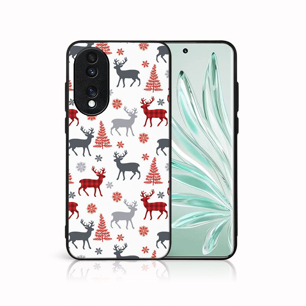 MY ART Kryt s vánočním designem Honor 70 DEER (068)