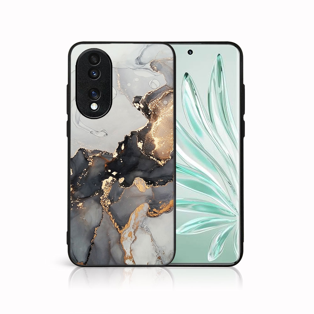 Levně MY ART Ochranný kryt pro Honor 70 GREY MARBLE (140)