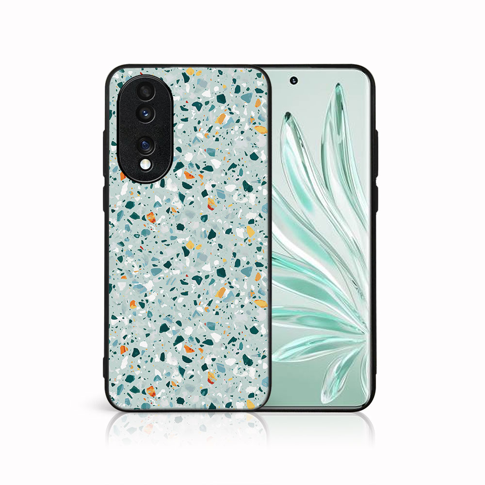 Levně MY ART Ochranný kryt pro Honor 70 BLUE TERRAZZO (164)