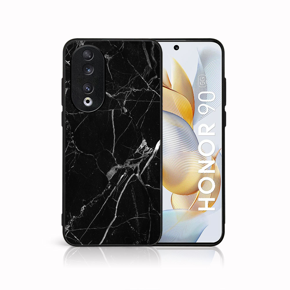 Levně MY ART Ochranný kryt pro Honor 90 5G BLACK MARBLE (142)