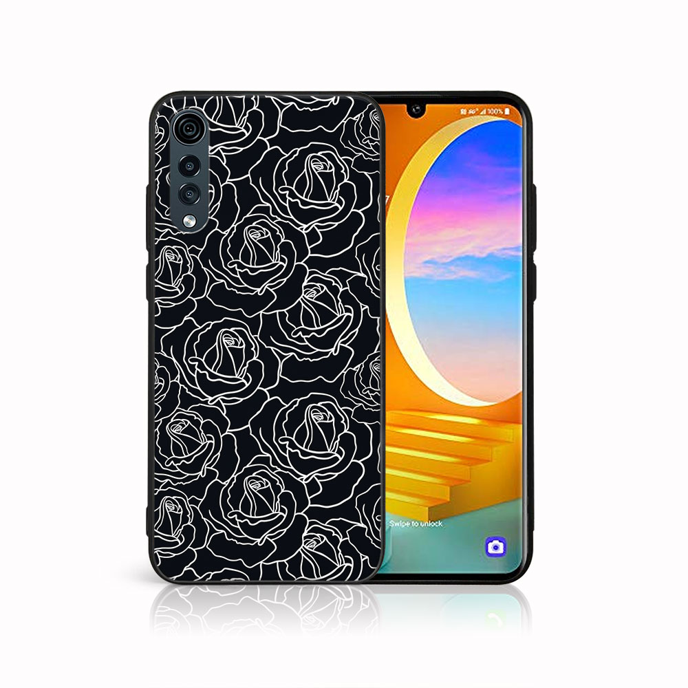 Levně MY ART Ochranný kryt pro LG Velvet ROSES (172)