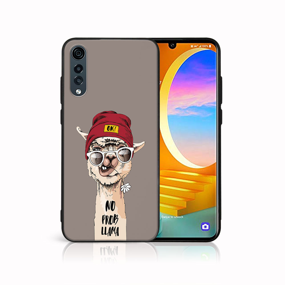 Levně MY ART Ochranný kryt pro LG Velvet PROBLLAMA (187)