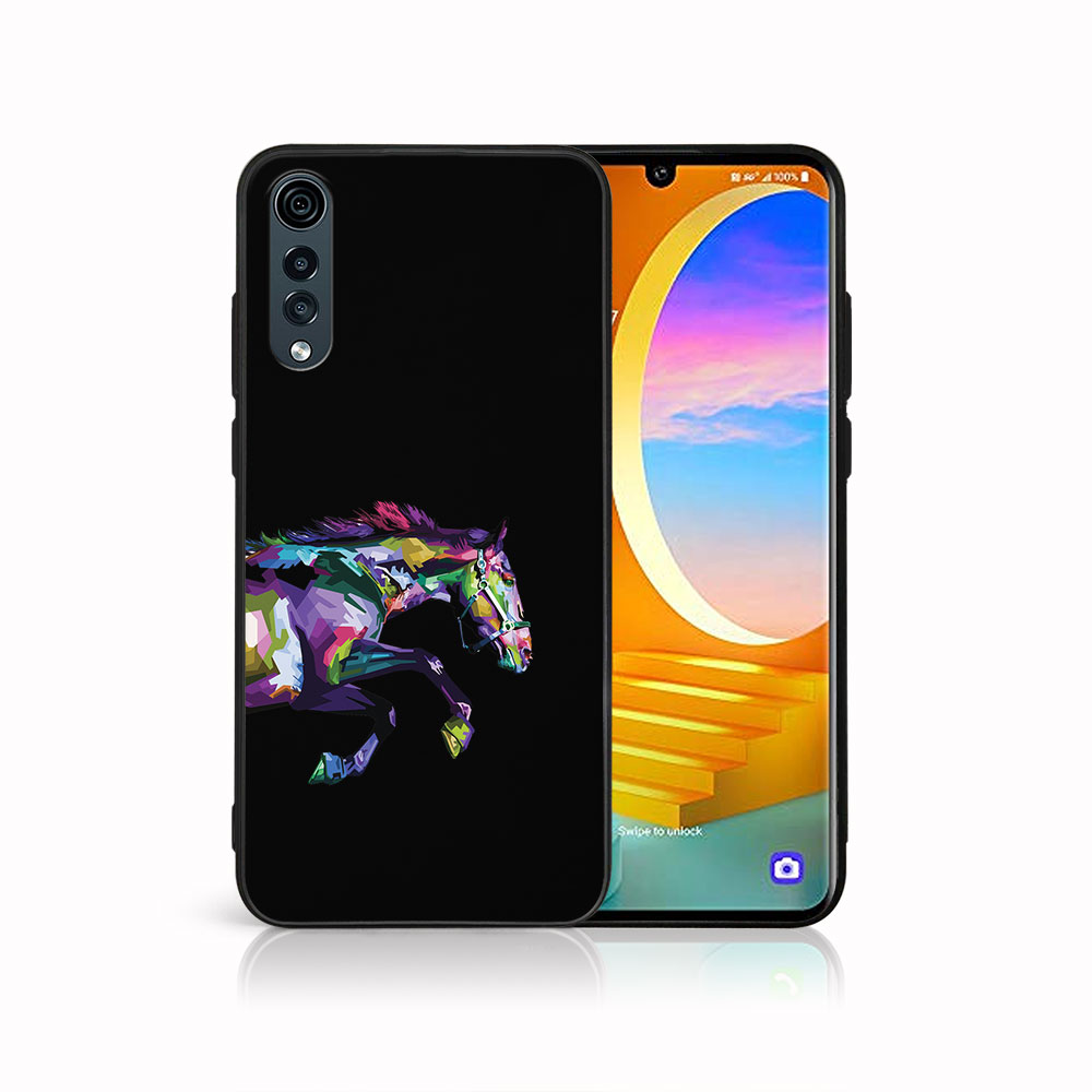Levně MY ART Ochranný kryt pro LG Velvet HORSE (249)