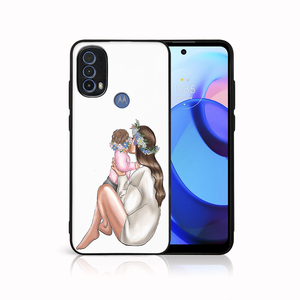 Levně MY ART Ochranný obal Motorola Moto E30 / E40 BABY GIRL (111)