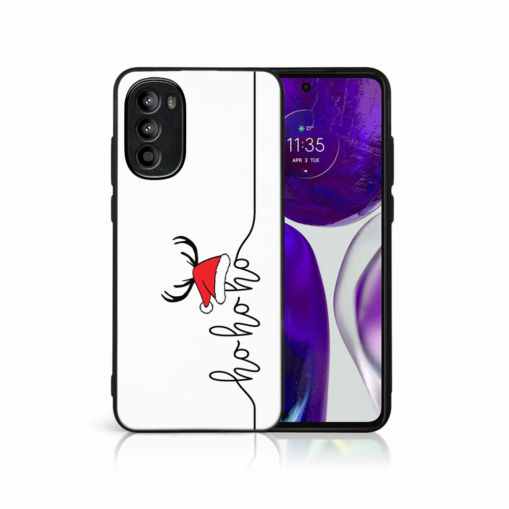 MY ART obal s vánočním designem Motorola Moto G62 5G HOHOHO (073)