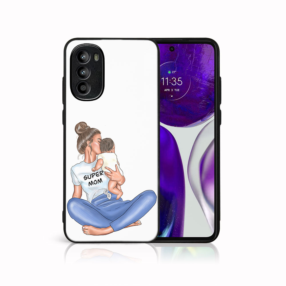 Levně MY ART Ochranný obal pro Motorola Moto G62 5G SUPERMOM (112)