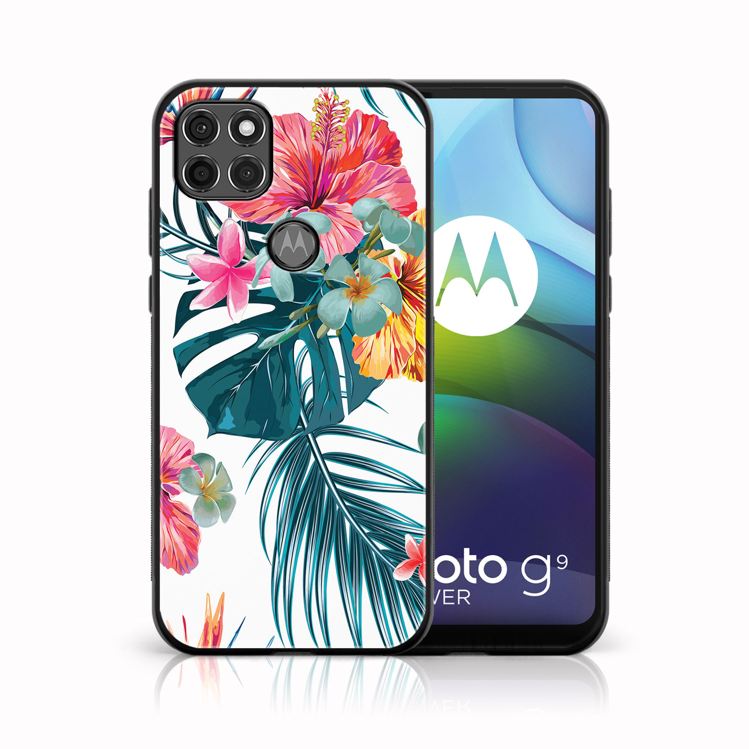 Levně MY ART Silikonový kryt Motorola Moto G9 Power JUNGLE (052)