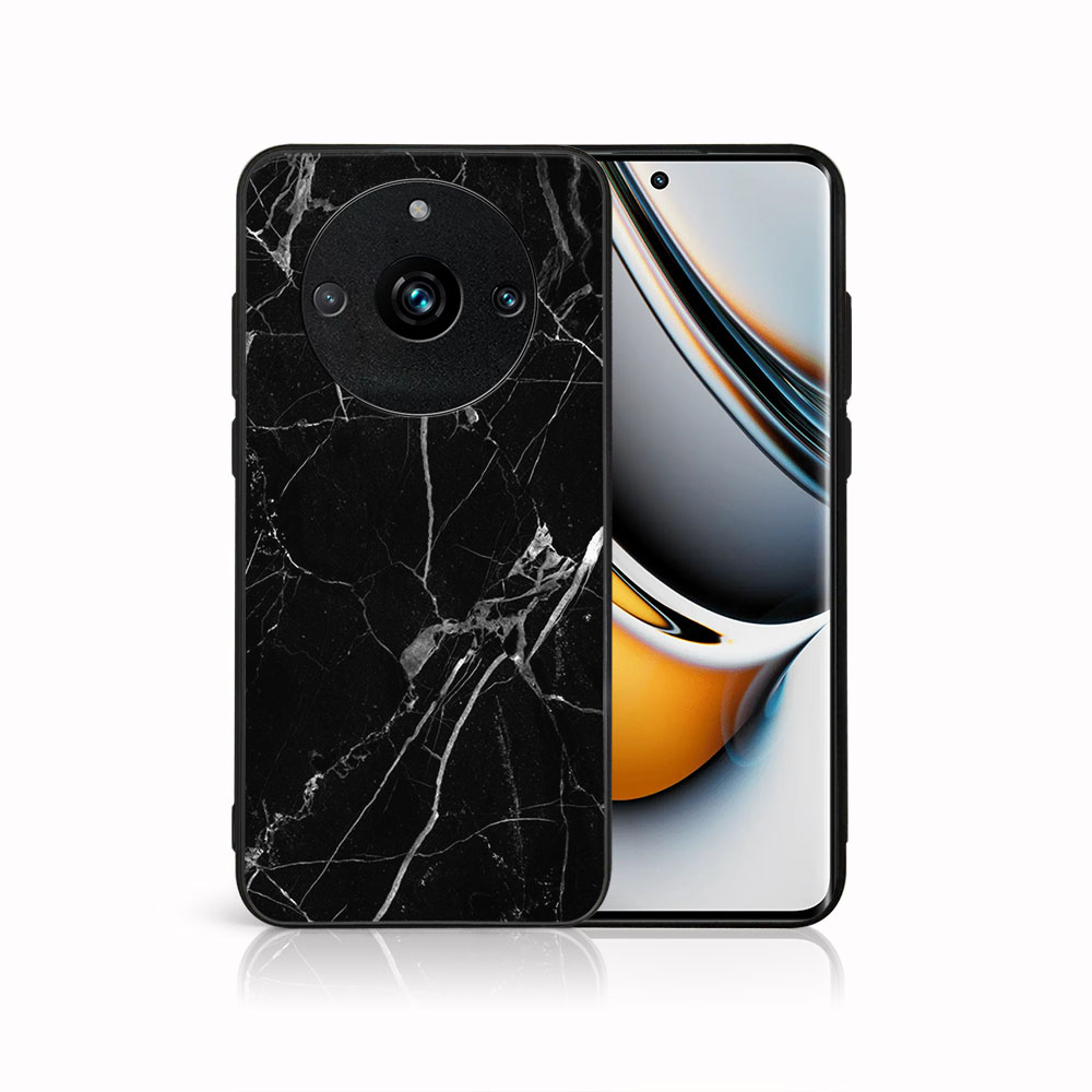 Levně MY ART Ochranný kryt pro Realme 11 Pro 5G / Pro+ 5G BLACK MARBLE (142)