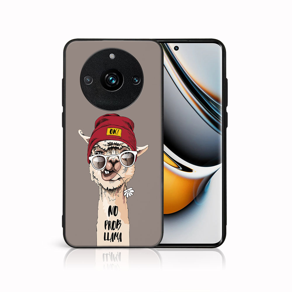 Levně MY ART Ochranný kryt pro Realme 11 Pro 5G / Pro+ 5G PROBLLAMA (187)