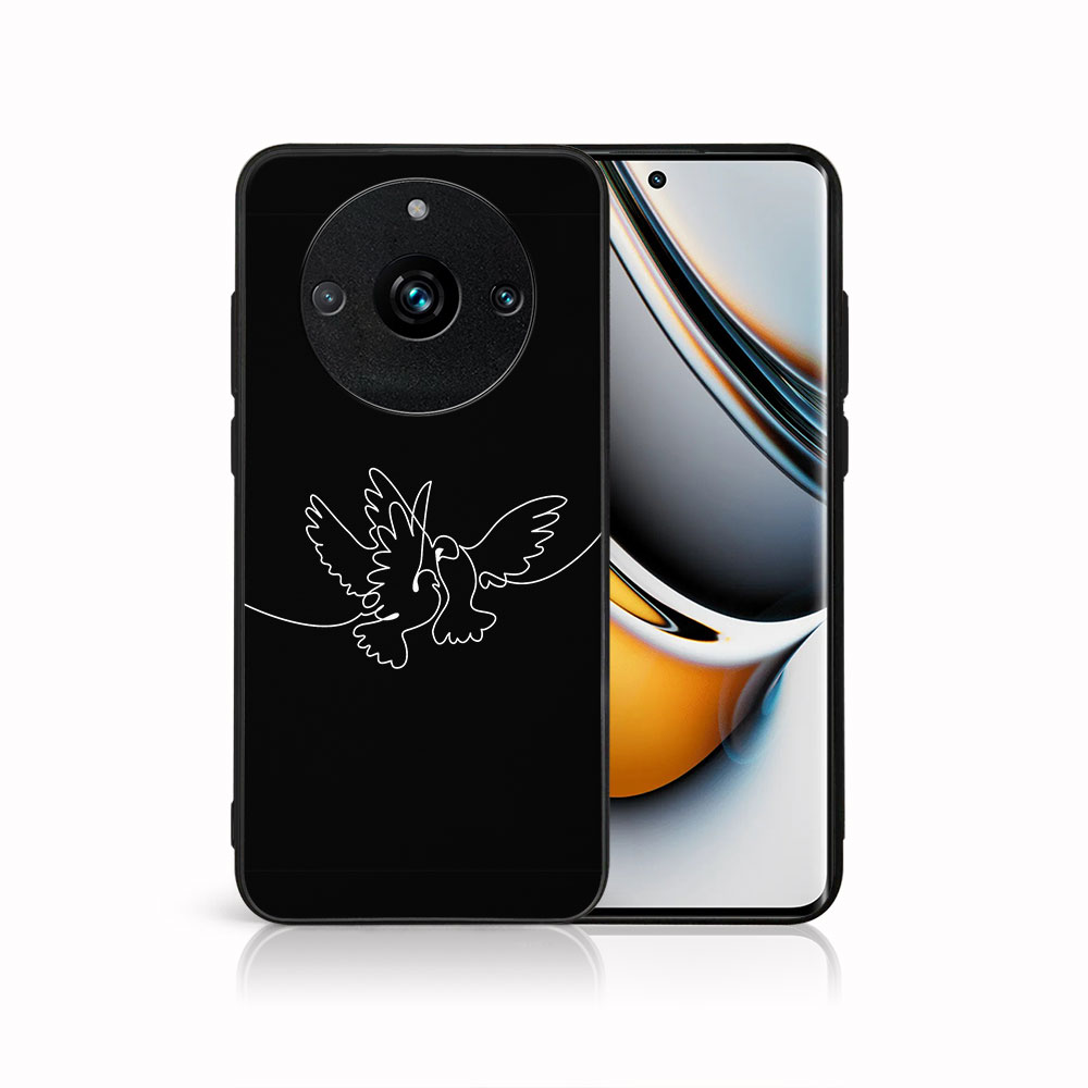 Levně MY ART Ochranný kryt pro Realme 11 Pro 5G / Pro+ 5G WHITE DOVE (195)