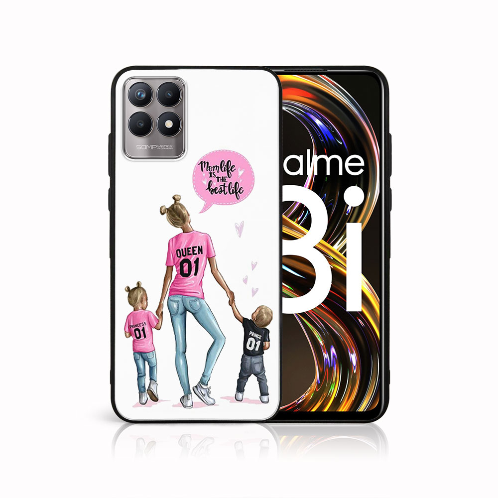 Levně MY ART Silikonový obal Realme 8i MOM (119)