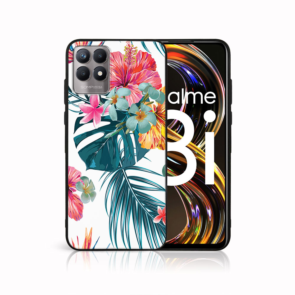 Levně MY ART Silikonový obal Realme 8i JUNGLE (052)