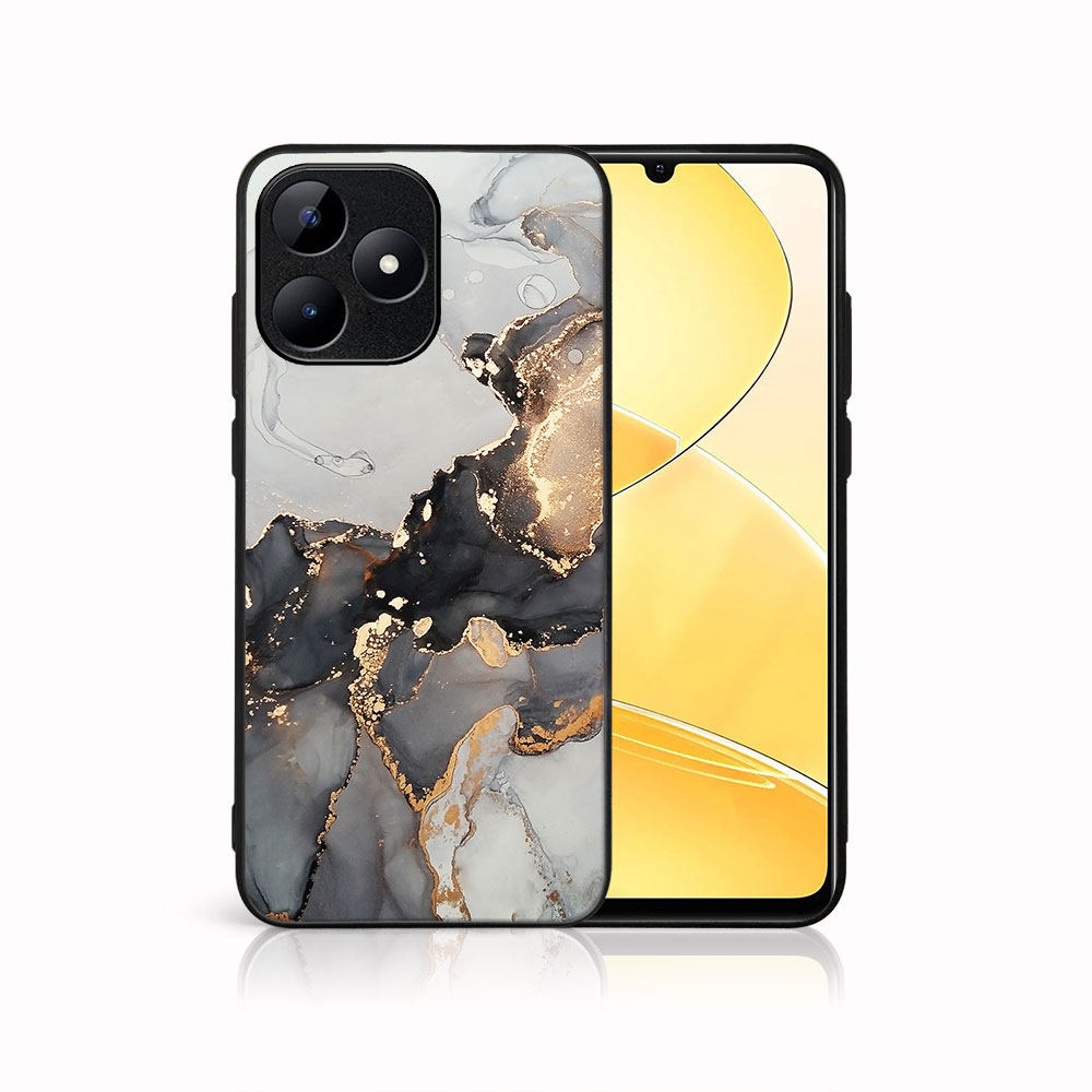 Levně MY ART Ochranný kryt pro Realme C51 GREY MARBLE (140)
