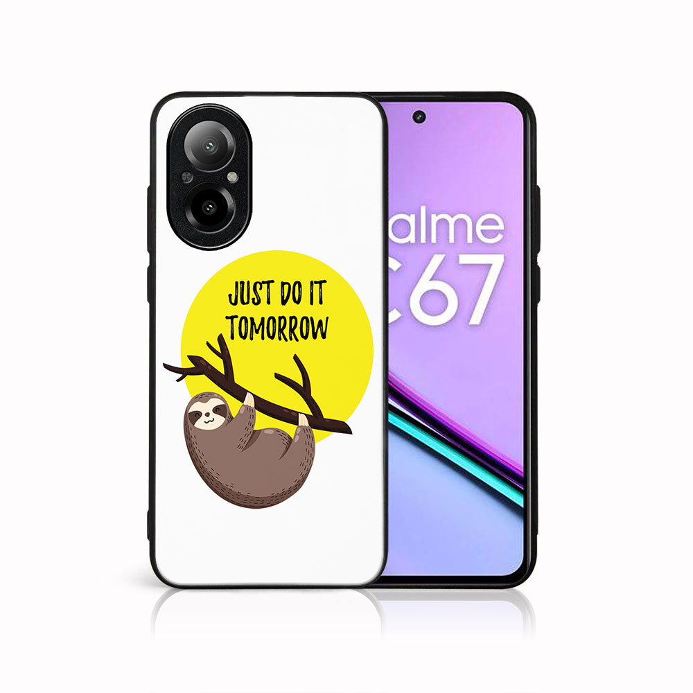 Levně MY ART Ochranný kryt pro Realme C67 SLOTH (188)