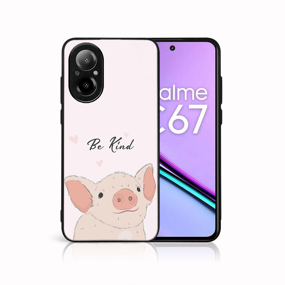 Levně MY ART Ochranný kryt pro Realme C67 BE KIND (190)
