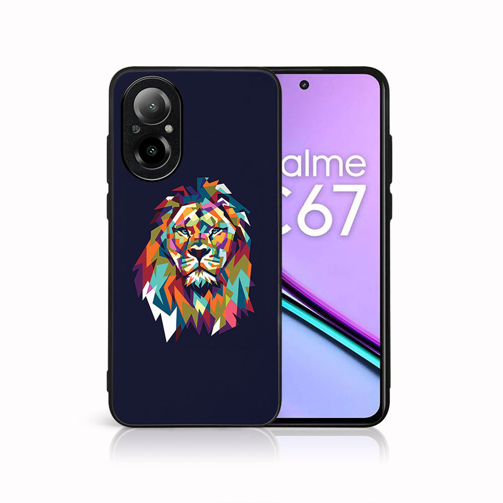 Levně MY ART Ochranný kryt pro Realme C67 LION (246)