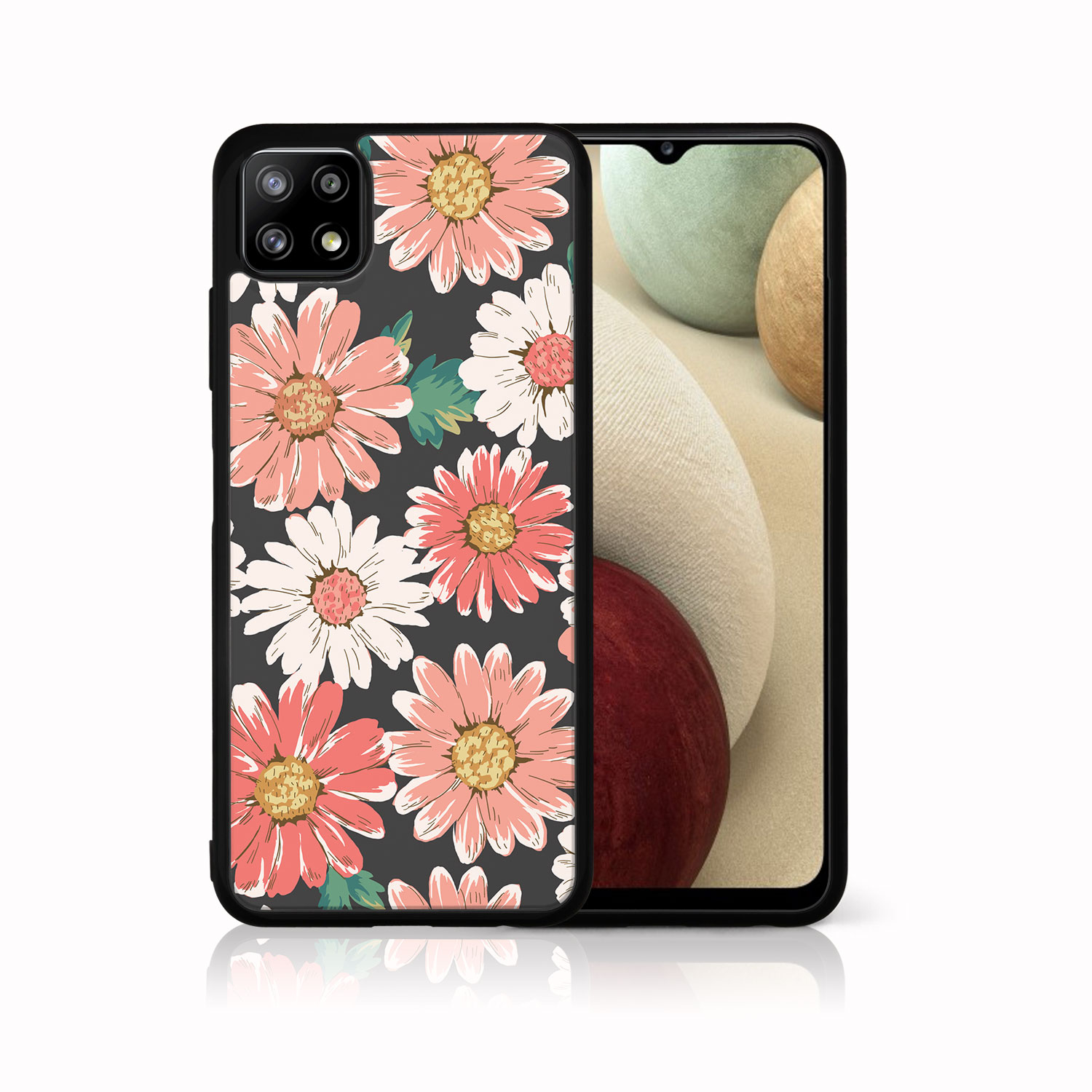Levně MY ART Silikonový kryt Samsung Galaxy A22 5G DAISY (161)
