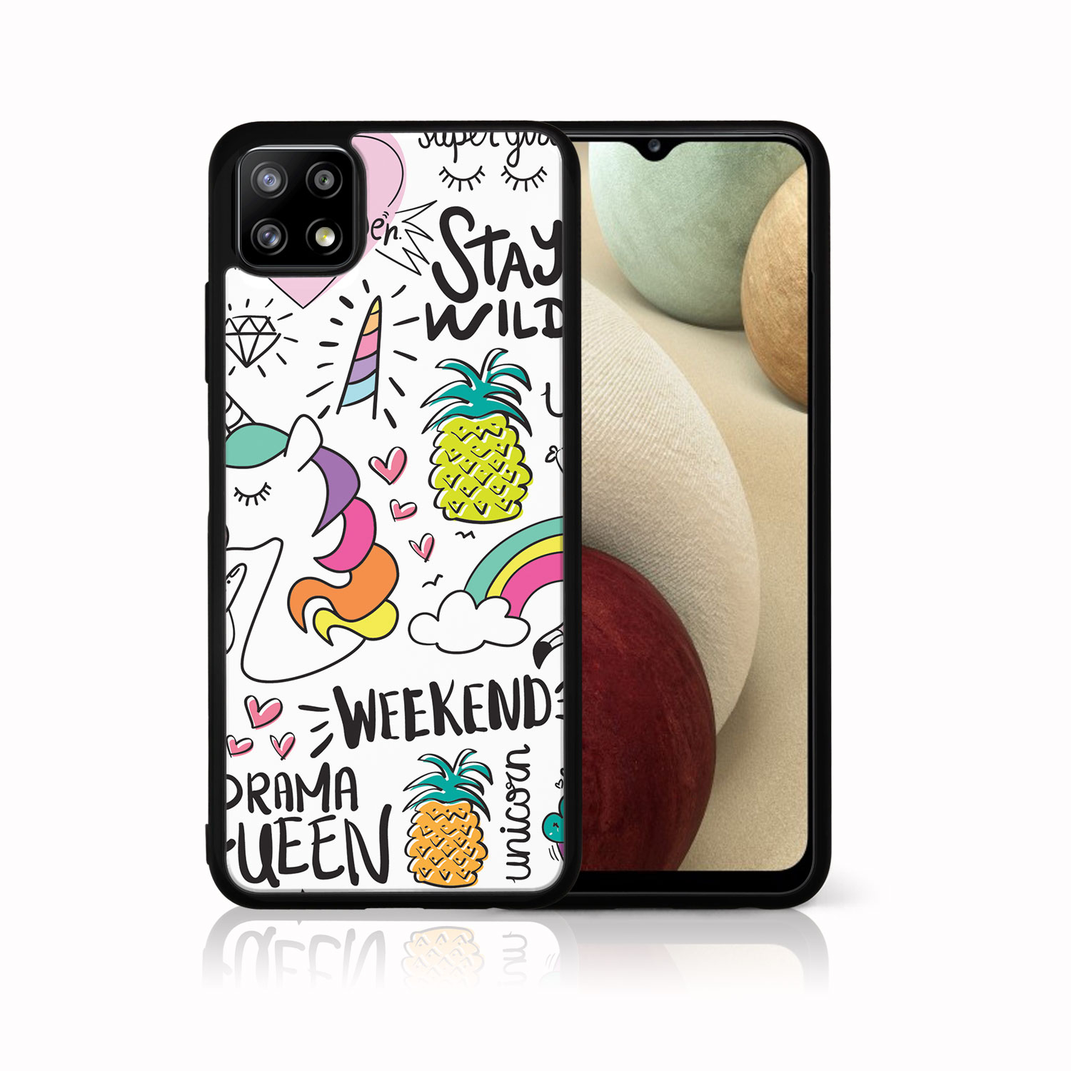 Levně MY ART Silikonový kryt Samsung Galaxy A22 5G UNICORN (063)