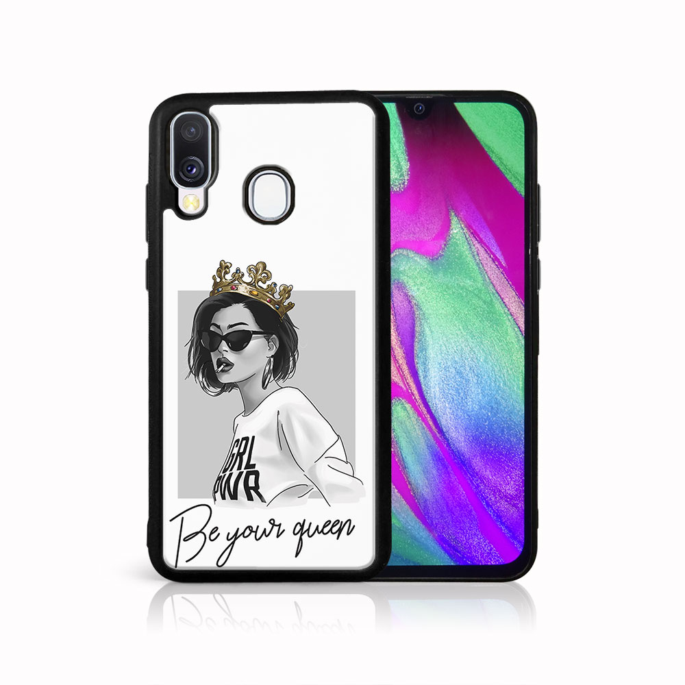 Levně MY ART Ochranný kryt Samsung Galaxy A40 GIRL (139)