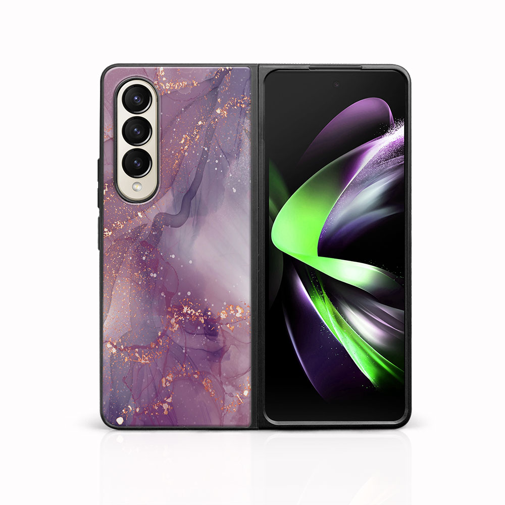 Levně MY ART Ochranný kryt pro Samsung Galaxy Z Fold4 5G PURPLE (148)