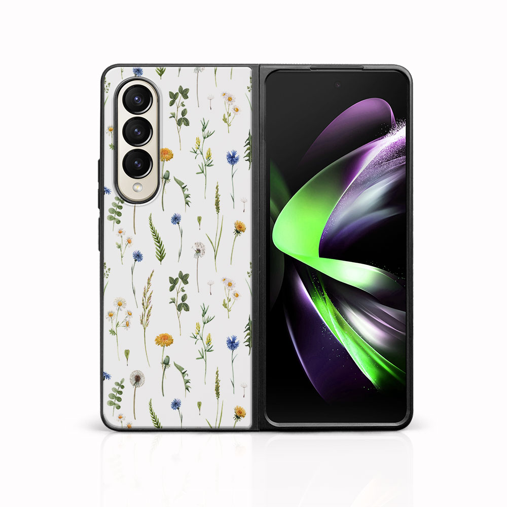 Levně MY ART Ochranný kryt pro Samsung Galaxy Z Fold 3 5G WILDFLOWER (153)