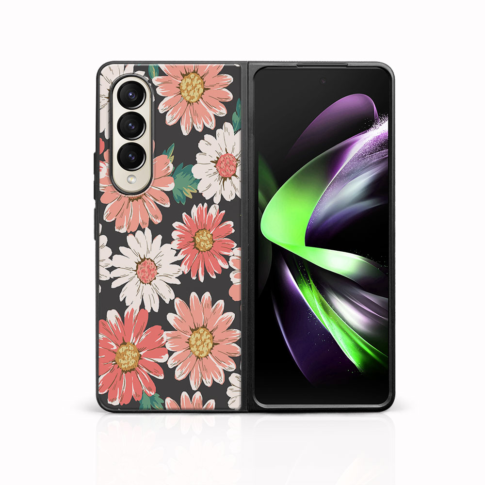 Levně MY ART Ochranný kryt pro Samsung Galaxy Z Fold 3 5G DAISY (161)