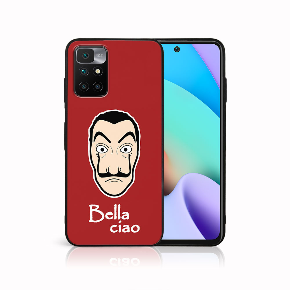 Levně MY ART Silikonový obal Xiaomi Redmi 10 / Redmi 10 2022 LA CASA DE PAPEL (027)