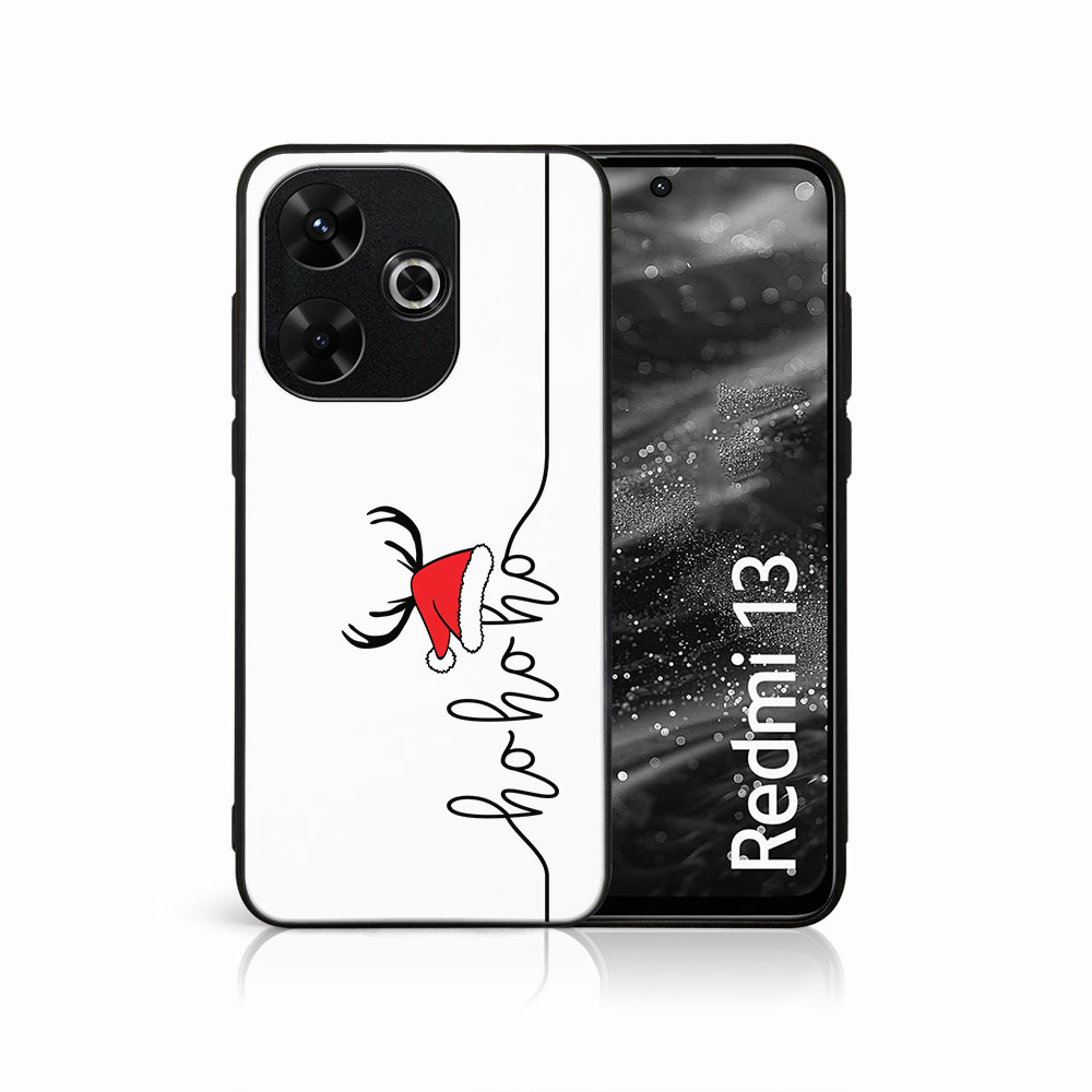 Levně MY ART Kryt s vánočním designem Xiaomi Redmi 13 HOHOHO (073)