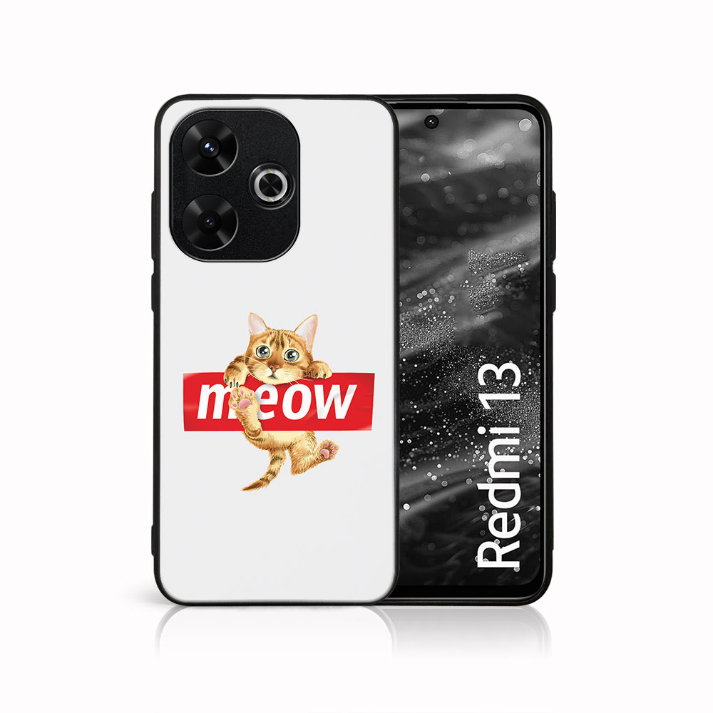 Levně MY ART Ochranný kryt pro Xiaomi Redmi 13 MEOW (183)