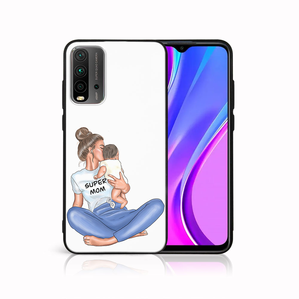 Levně MY ART Ochranný obal Xiaomi Redmi 9T-SUPERMOM (112)