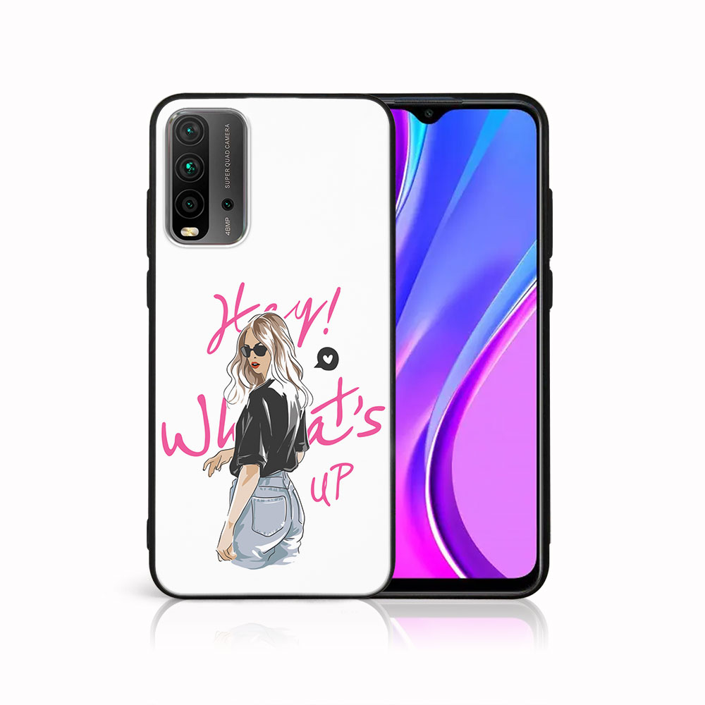 Levně MY ART Ochranný obal Xiaomi Redmi 9T WHATSUP (132)