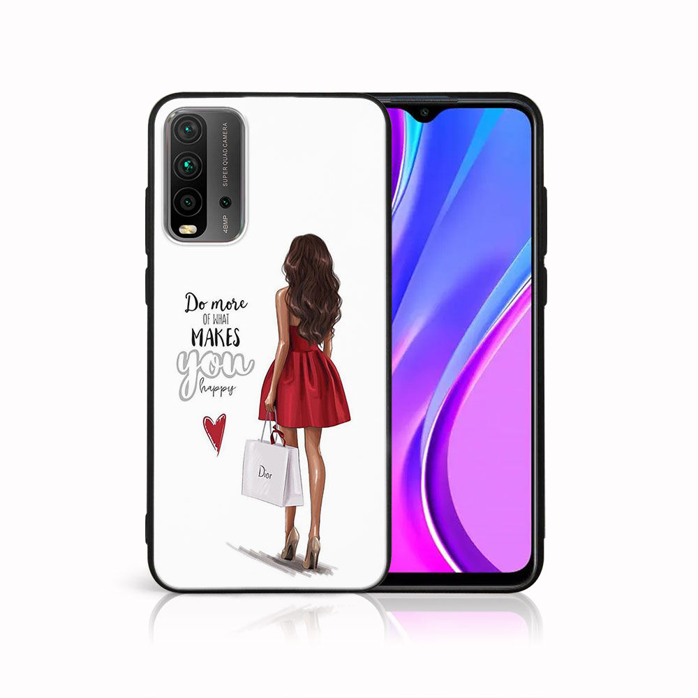 Levně MY ART Ochranný obal Xiaomi Redmi 9T RED DRESS (137)