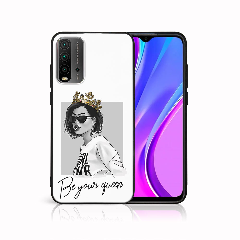 Levně MY ART Ochranný obal Xiaomi Redmi 9T QUEEN (139)