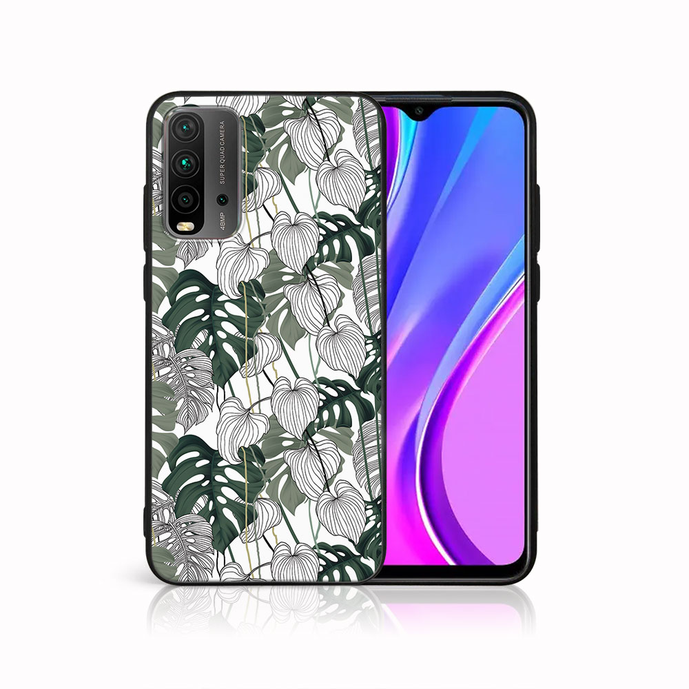Levně MY ART Ochranný obal Xiaomi Redmi 9T LEAF (175)