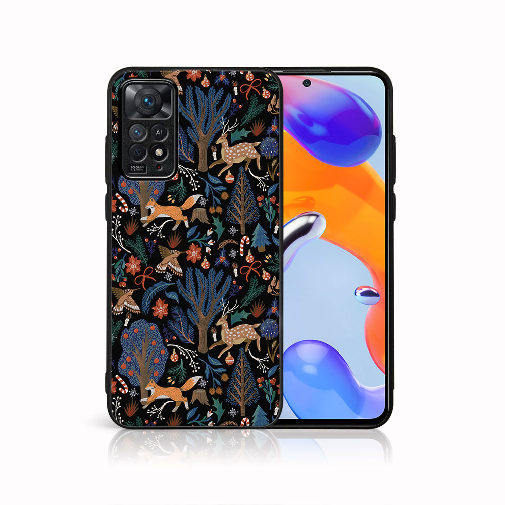 Levně MY ART Kryt s vánočním designem Xiaomi Redmi Note 11 / NOTE 11S WINTER (071)