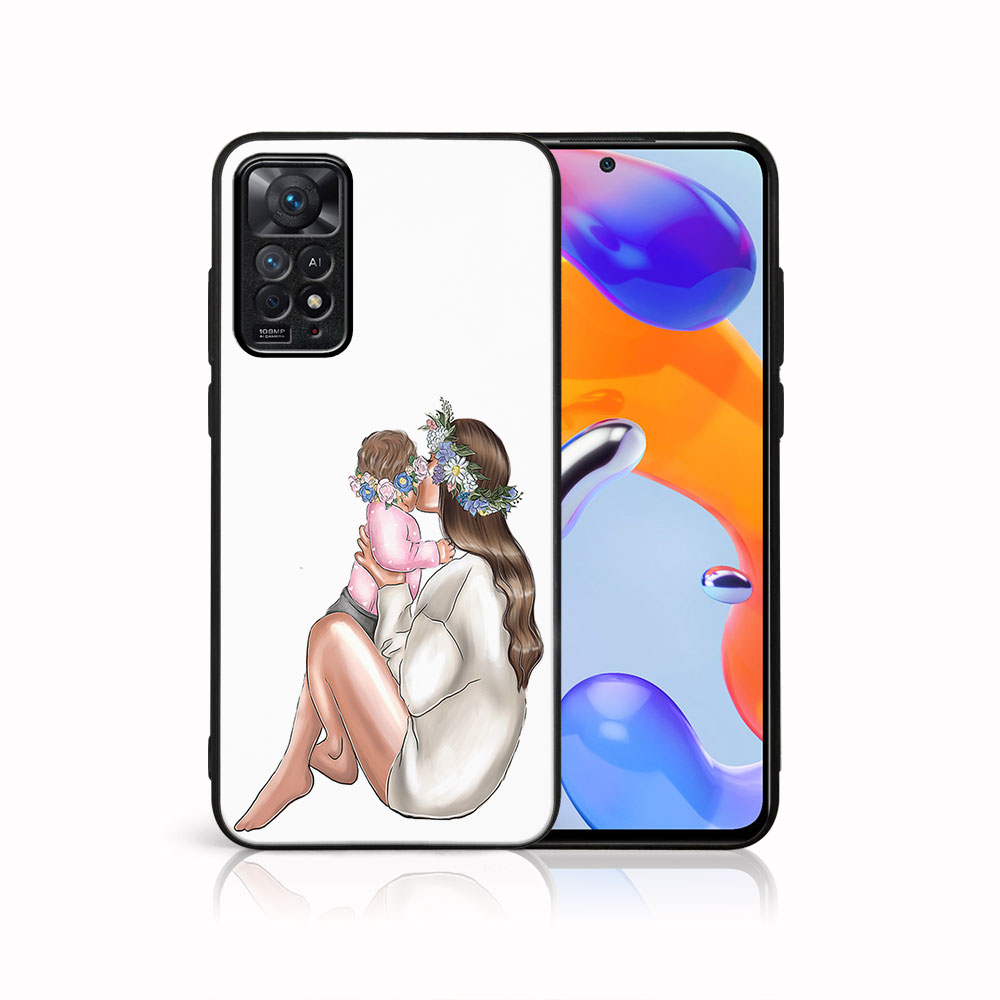 Levně MY ART Ochranný obal Xiaomi Redmi Note 11 / Note 11S -BABY GIRL (111)