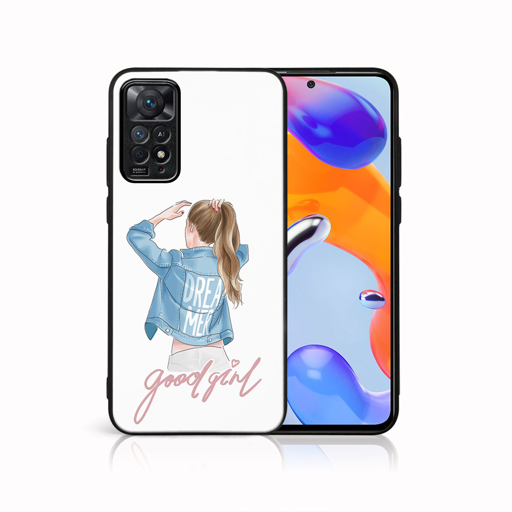 Levně MY ART Ochranný obal Xiaomi Redmi Note 11 / Note 11S -GOOD GIRL (130)