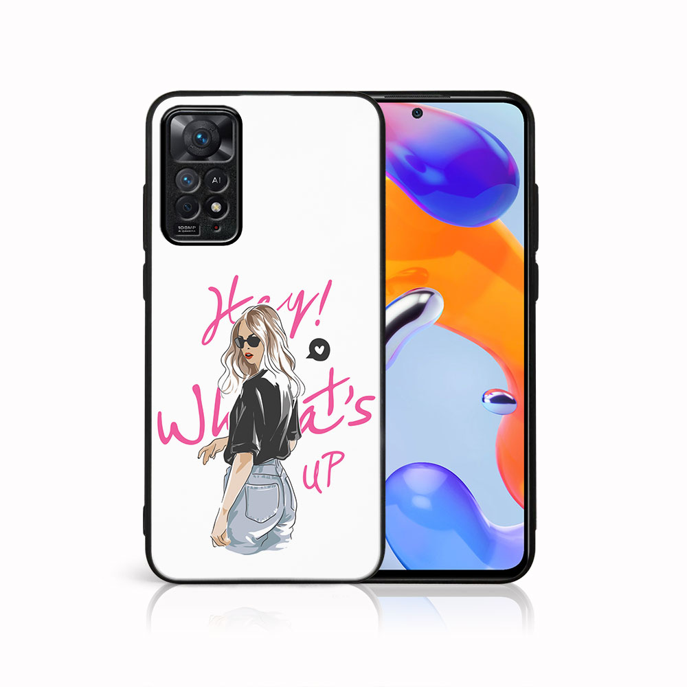 Levně MY ART Ochranný obal Xiaomi Redmi Note 11 / Note 11S -WHATSUP (132)