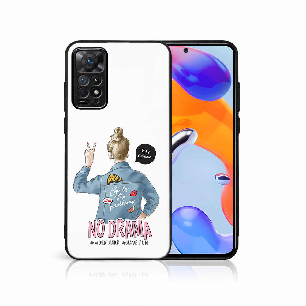 Levně MY ART Ochranný obal Xiaomi Redmi Note 11 / Note 11S -NO DRAMA (138)