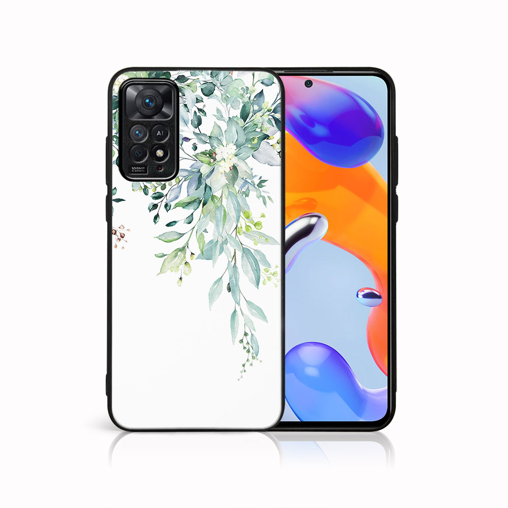 Levně MY ART Ochranný obal Xiaomi Redmi Note 11 / Note 11S -GREENERY (155)