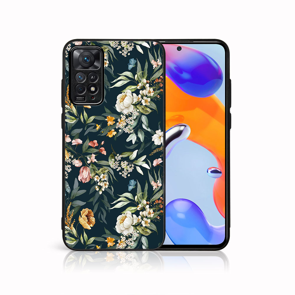 Levně MY ART Ochranný obal Xiaomi Redmi Note 11 / Note 11S - FLORA L (158)